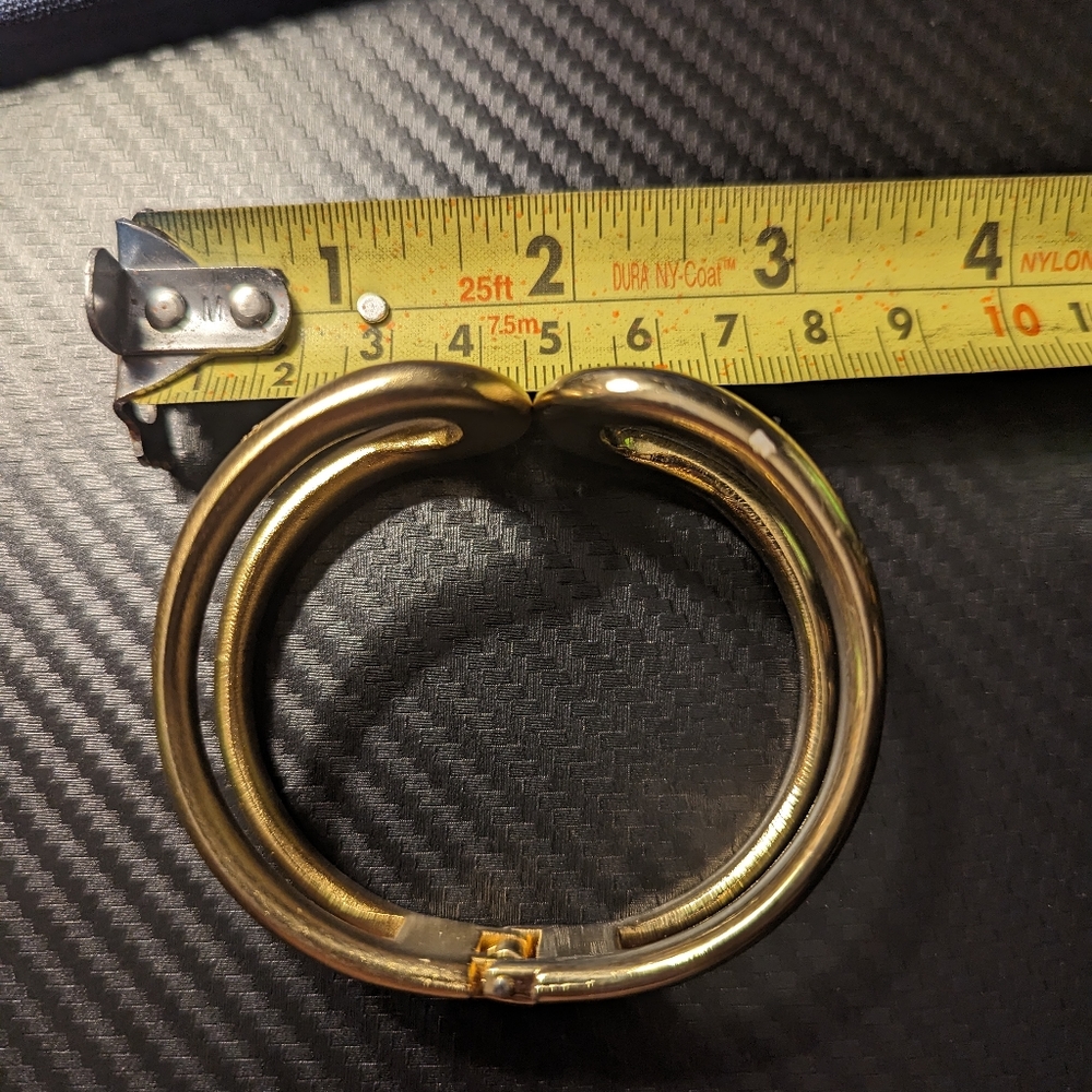 Gold Tone Bangle - Picture 3 of 6